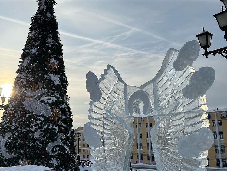Стартовал 11-й ледовый фестиваль ангелов и архангелов
